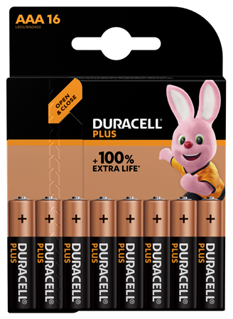 Duracell Plus AAA 10x16p
